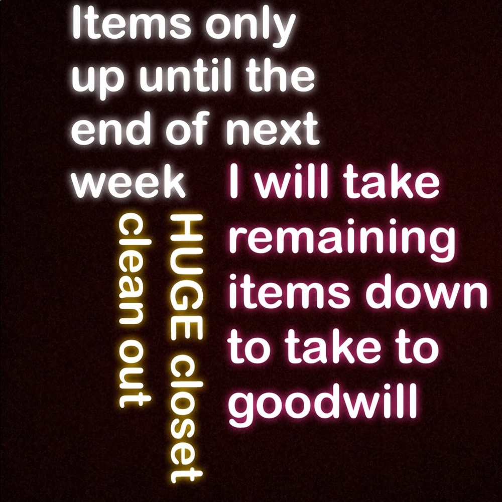 Closet Clean Out
